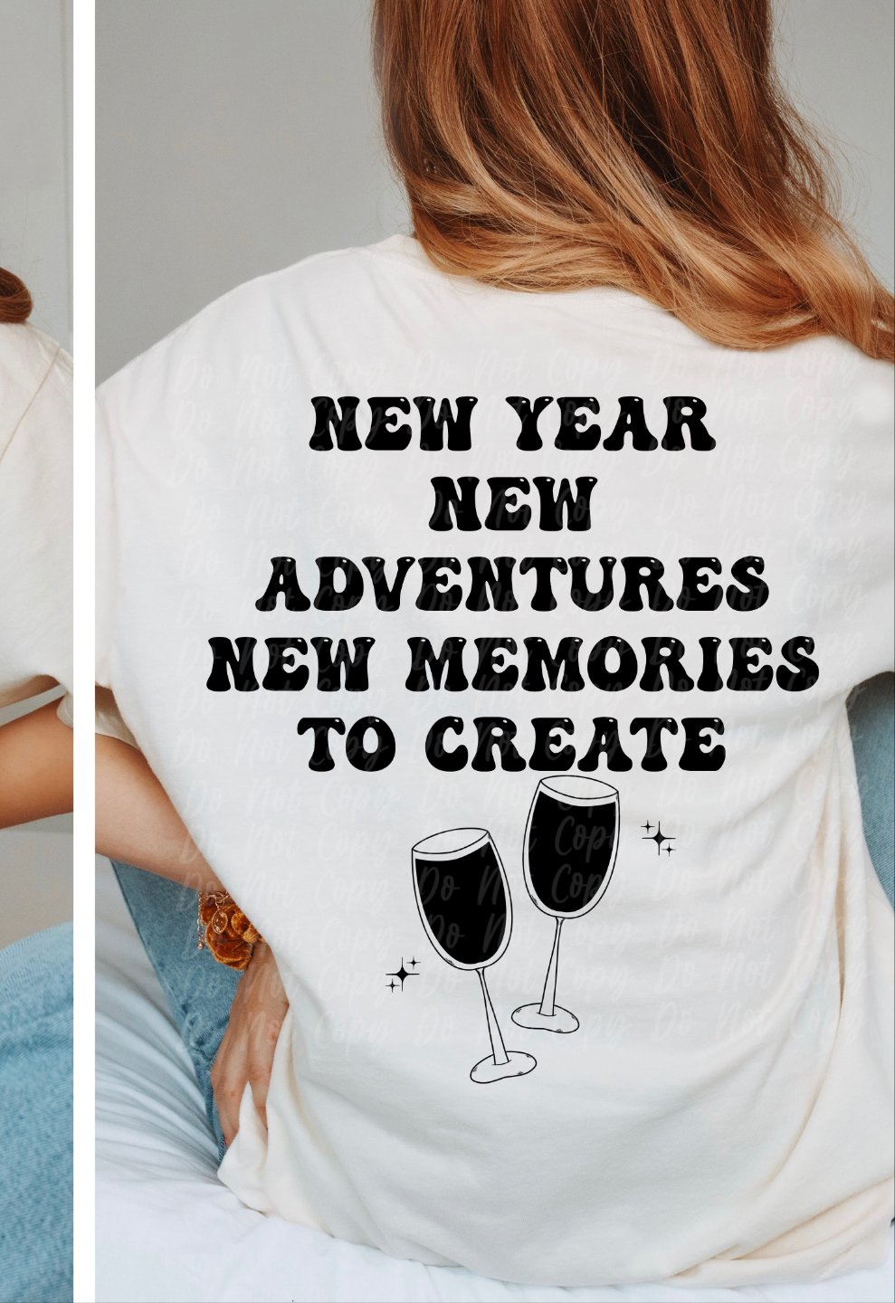 New year new adventure to create (VIRGO) 34638 DTF transfer