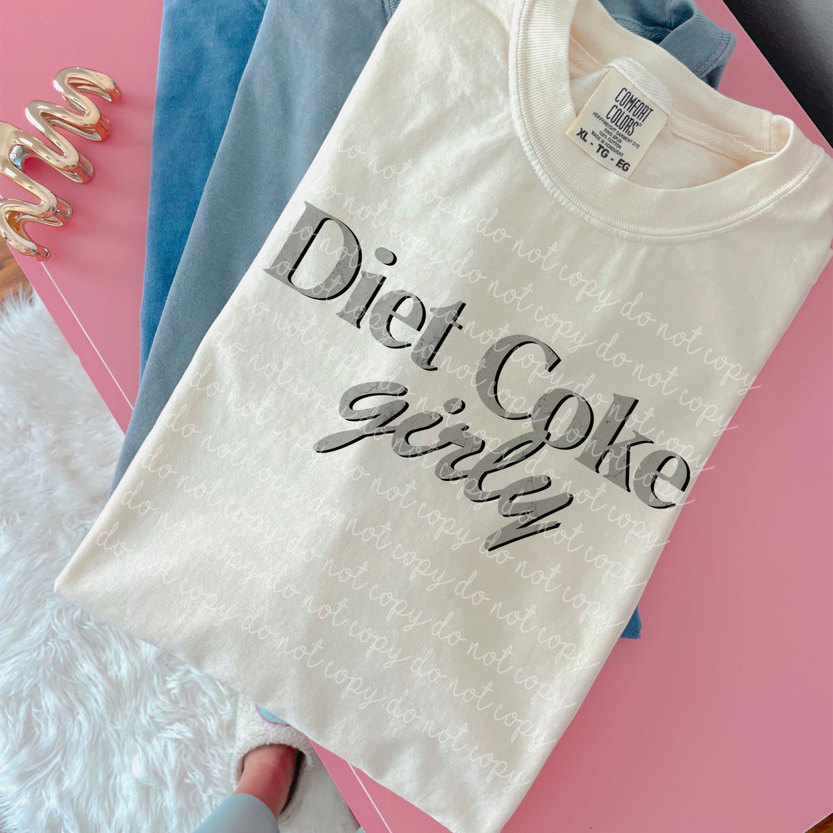 Diet coke girly (MMD) DTF transfer