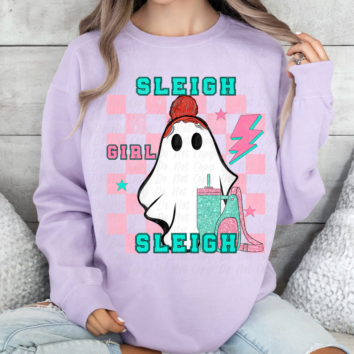 Sleigh girl sleigh 34519 DTF transfer