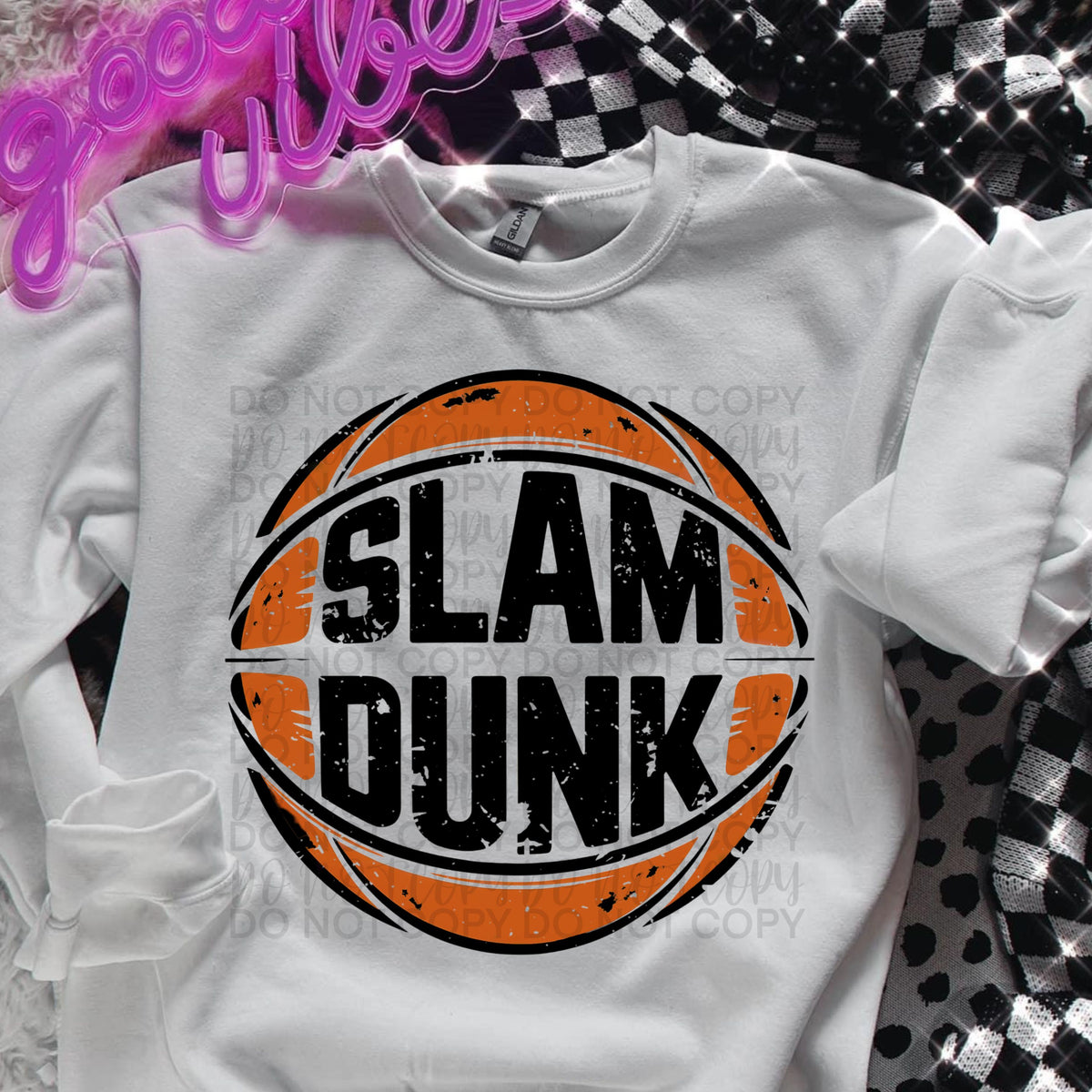 Slam Dunk Basketball (Starlight) DTF transfer