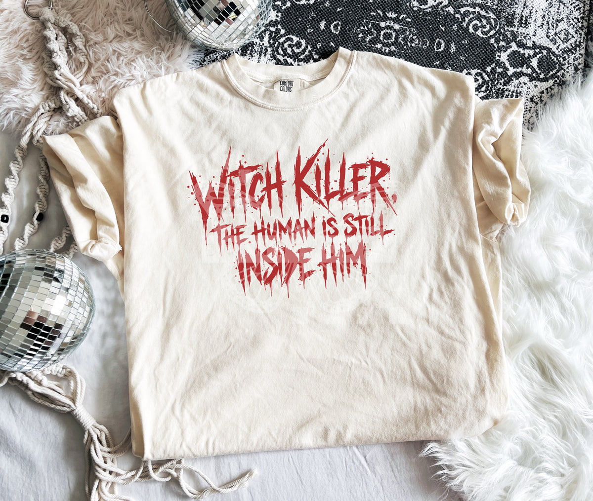 Witch killer the human is still inside him (PH) DTF Transfer