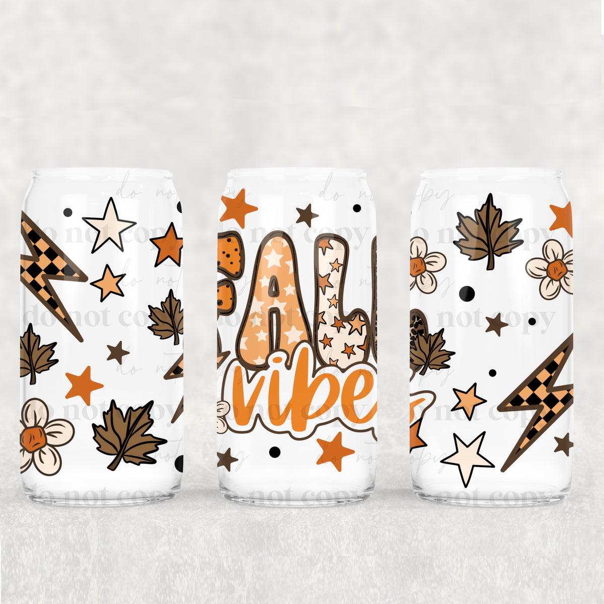 5259 fall vibes lightening strike (CSC) UV DTF WRAP