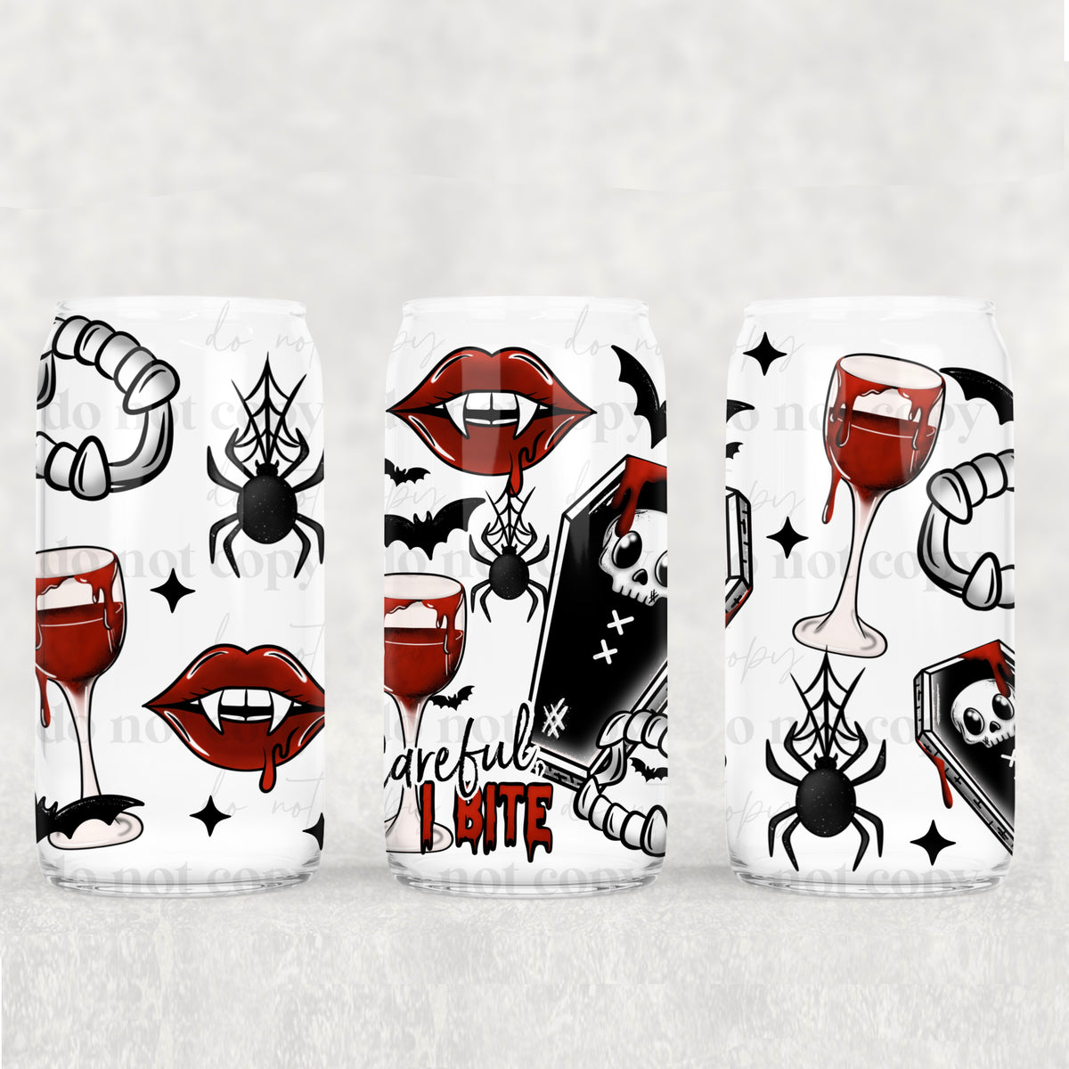 5265 careful vampire stuff (CSC) UV DTF WRAP