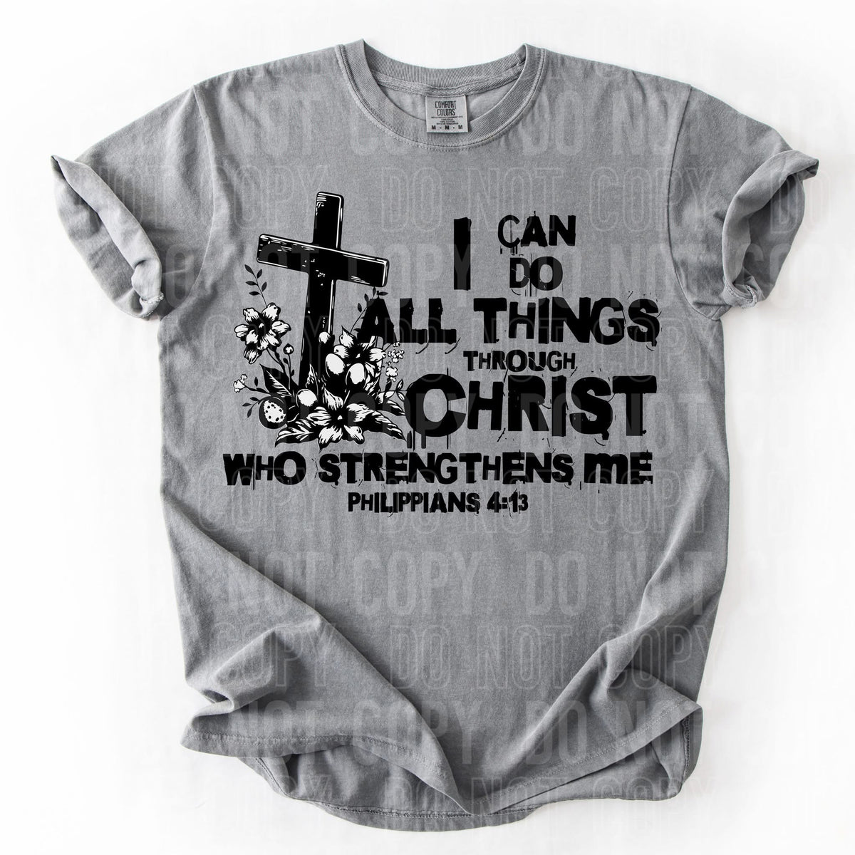 I Can Do All Things Through Christ (SBB) 83799 DTF Transfer