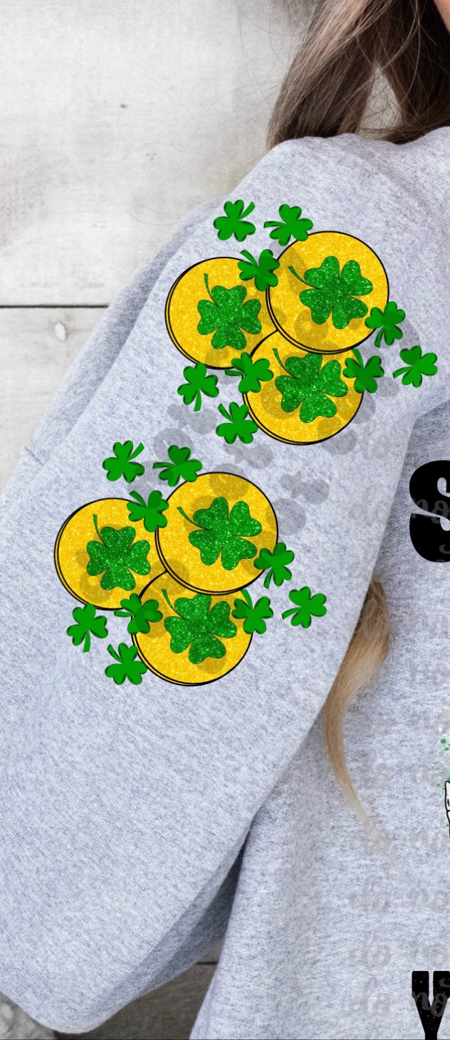Clover coins  (VIRGO) 34648 DTF transfer