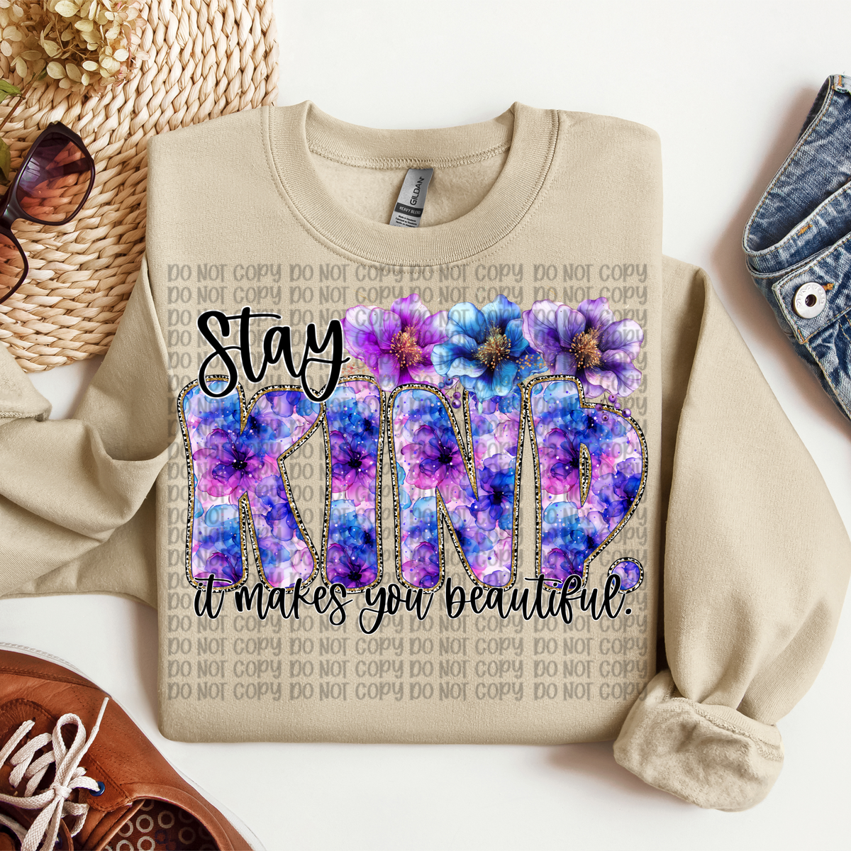 Stay Kind it makes you beautiful (VP) 102972 DTF transfer