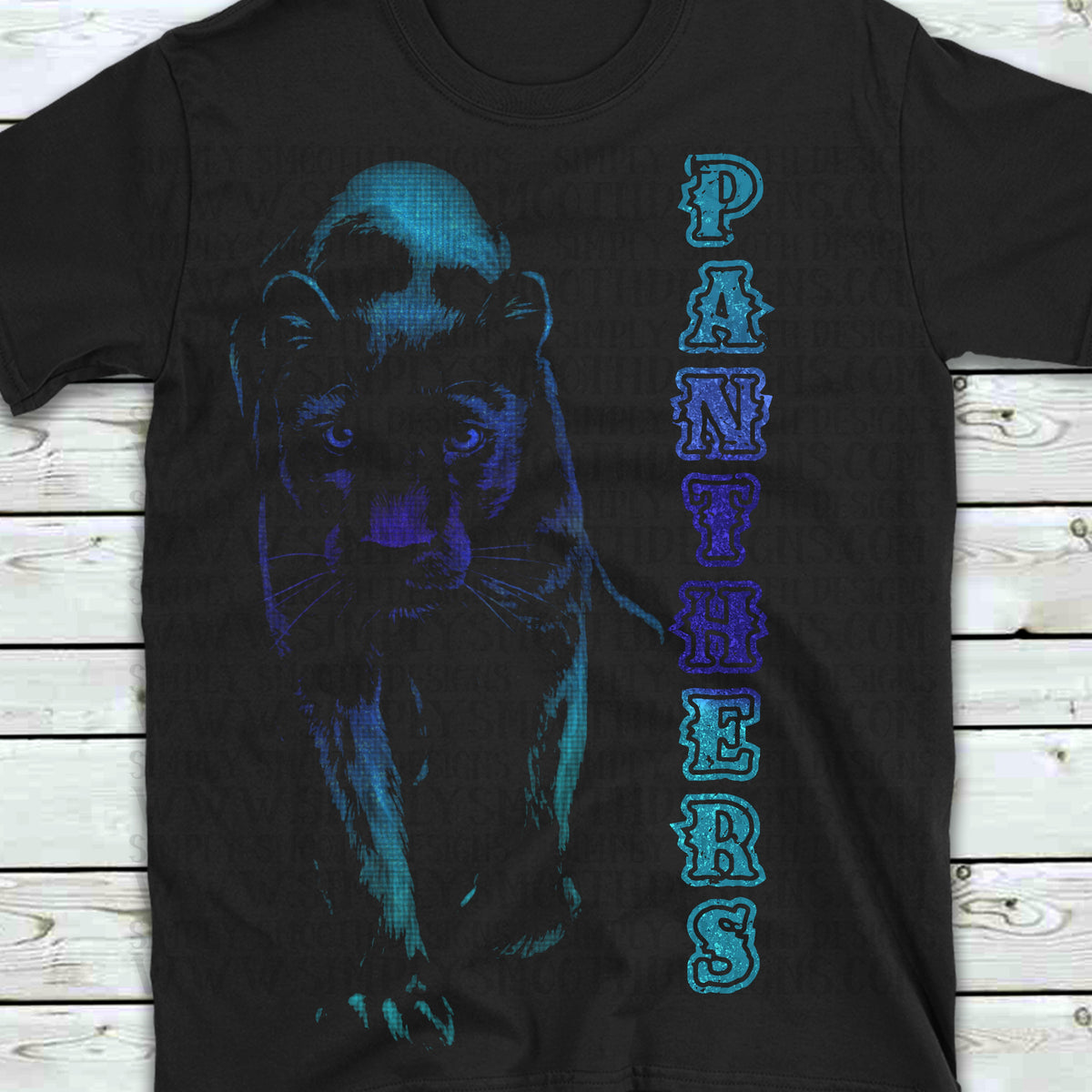 Panthers halftone (SSD) DTF Transfer