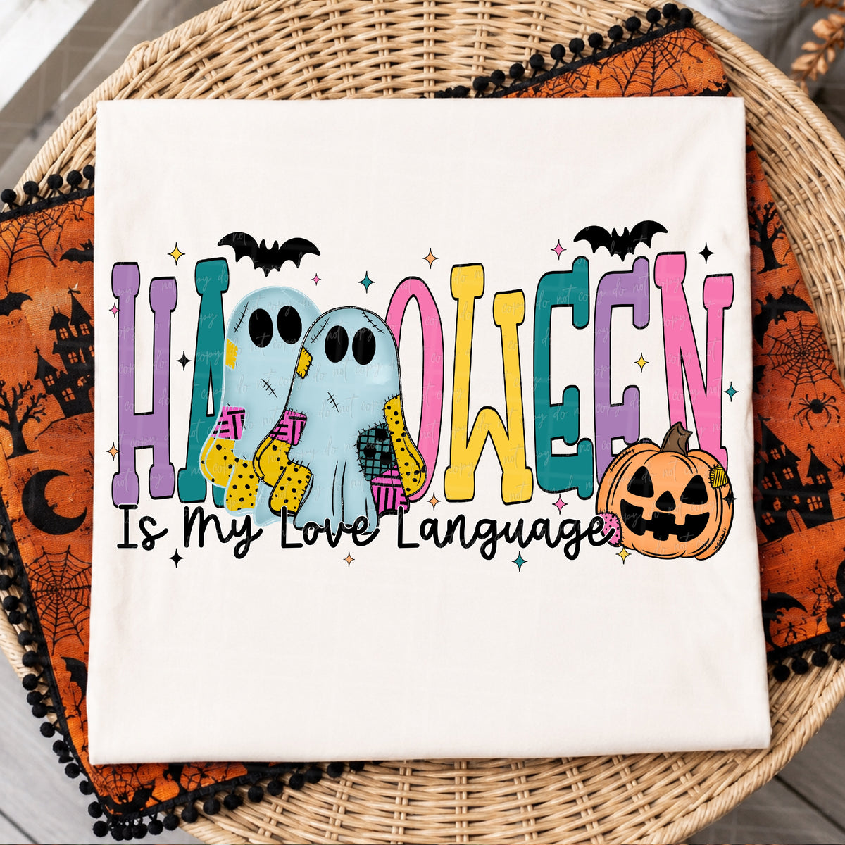 Halloween is my love language (Virgo) DTF Transfer