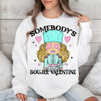 Somebodys boujee valentine blonde (VIRGO) 34557 DTF transfer