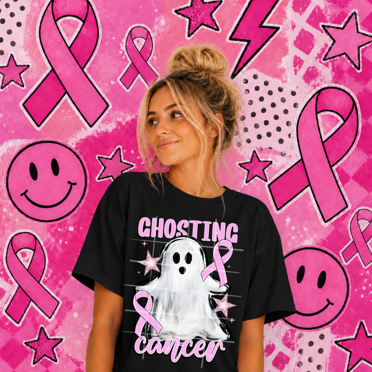 Ghosting cancer (TDC) DTF Transfer