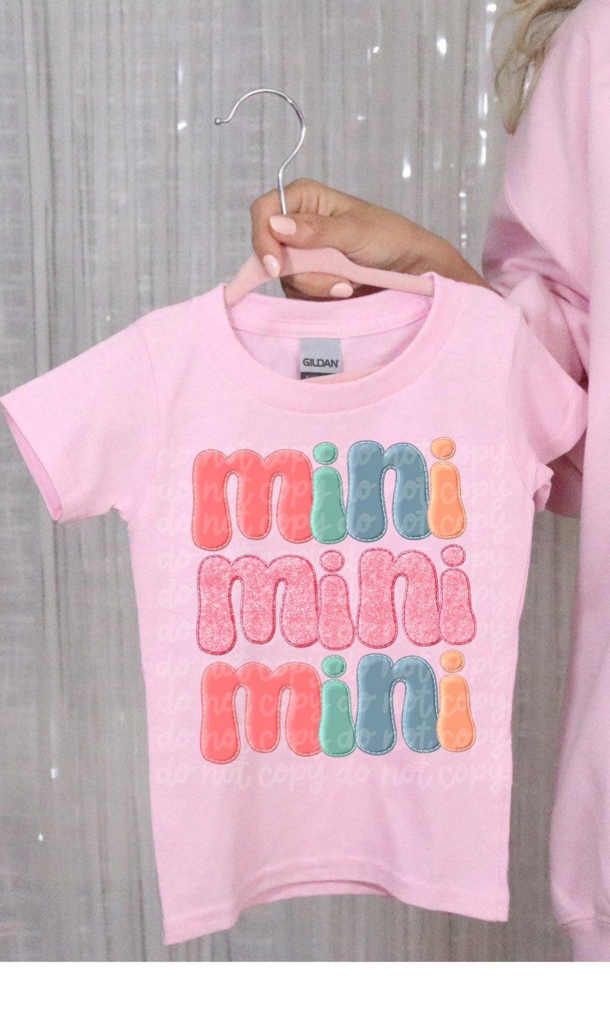 Mini stacked colorful (VIRGO) 34641 DTF transfer