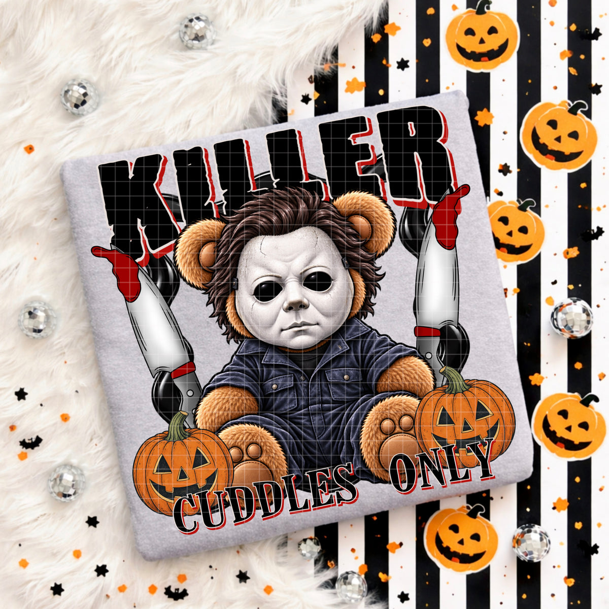 Killer cuddles only Mike (DD) DTF Transfer