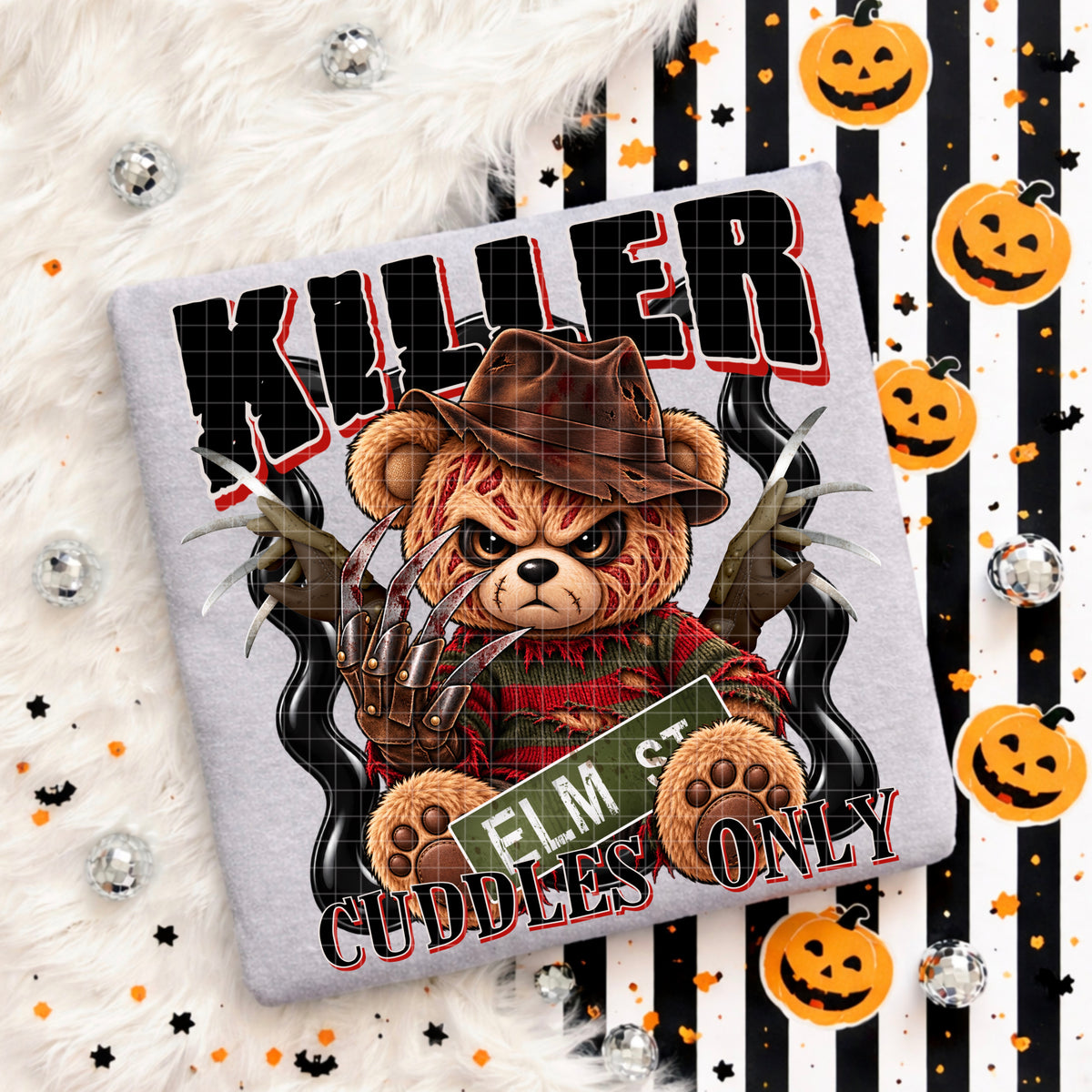 Killer cuddles only Fred (DD) DTF Transfer