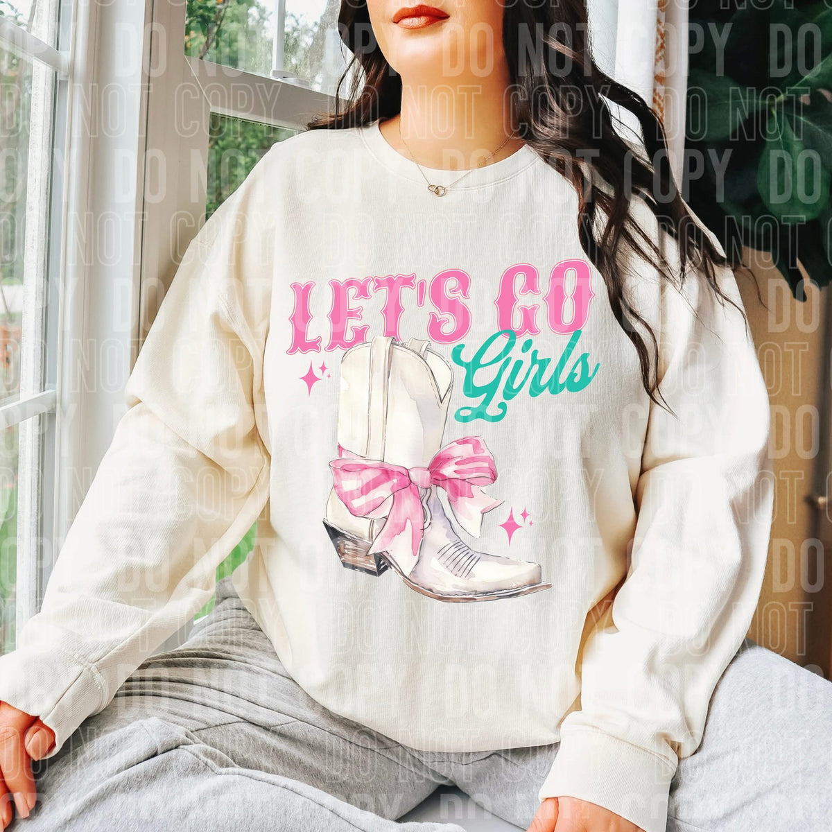 Let's Go Girls  (SBB) 83803 DTF Transfer