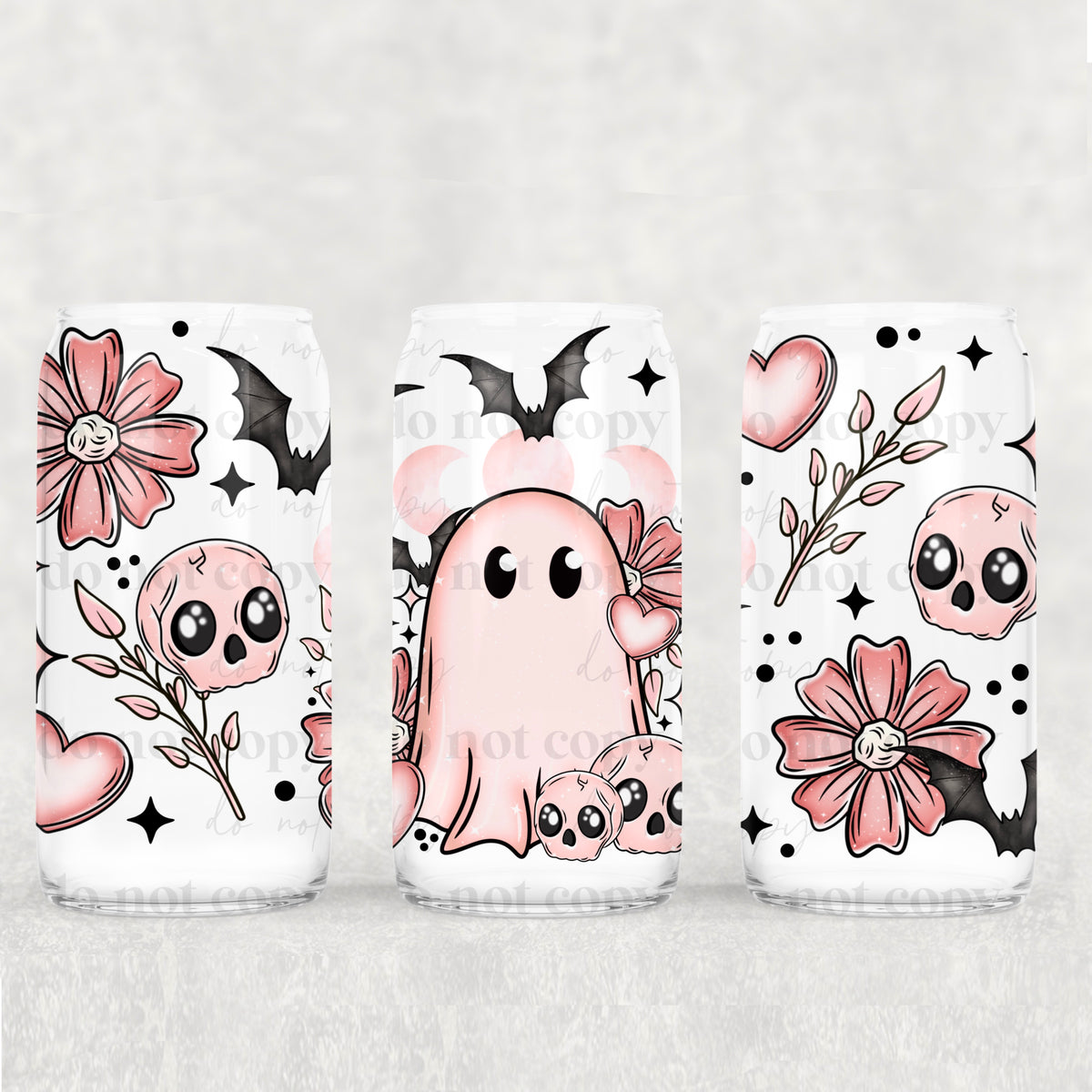 5586 pink ghostie (CSC) UV DTF WRAP