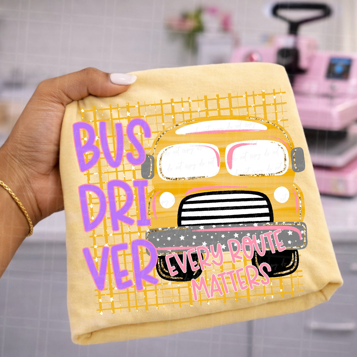 Bus driver every route matters (Virgo) DTF Transfer