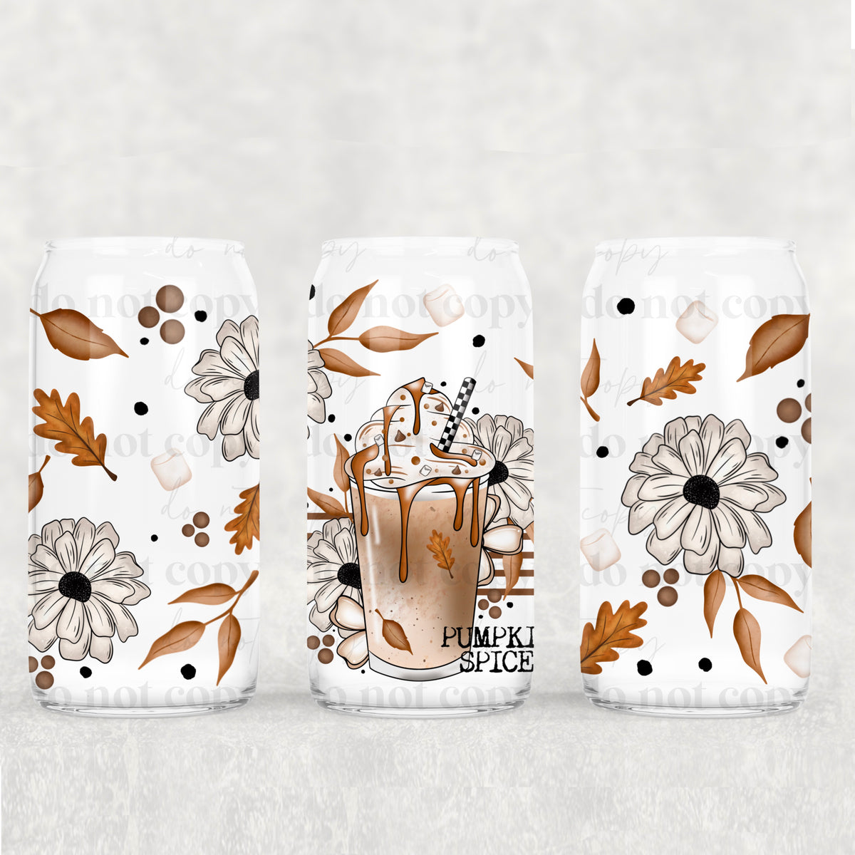 5642 pumpkin spice (CSC) UV DTF WRAP