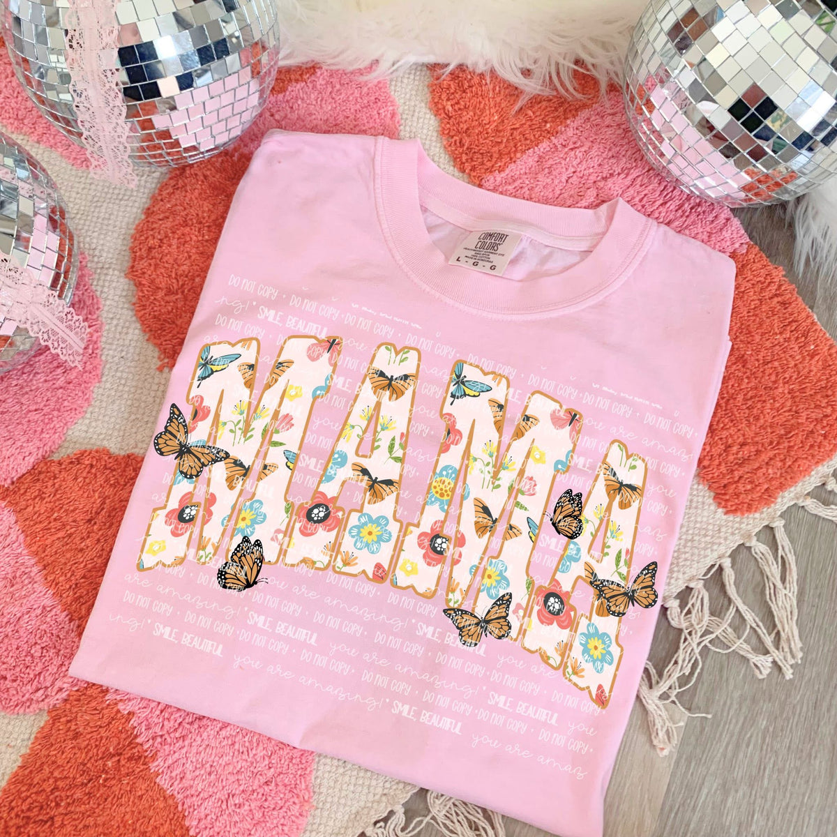 Mama floral and buttery filled (Carter) DTF Transfer