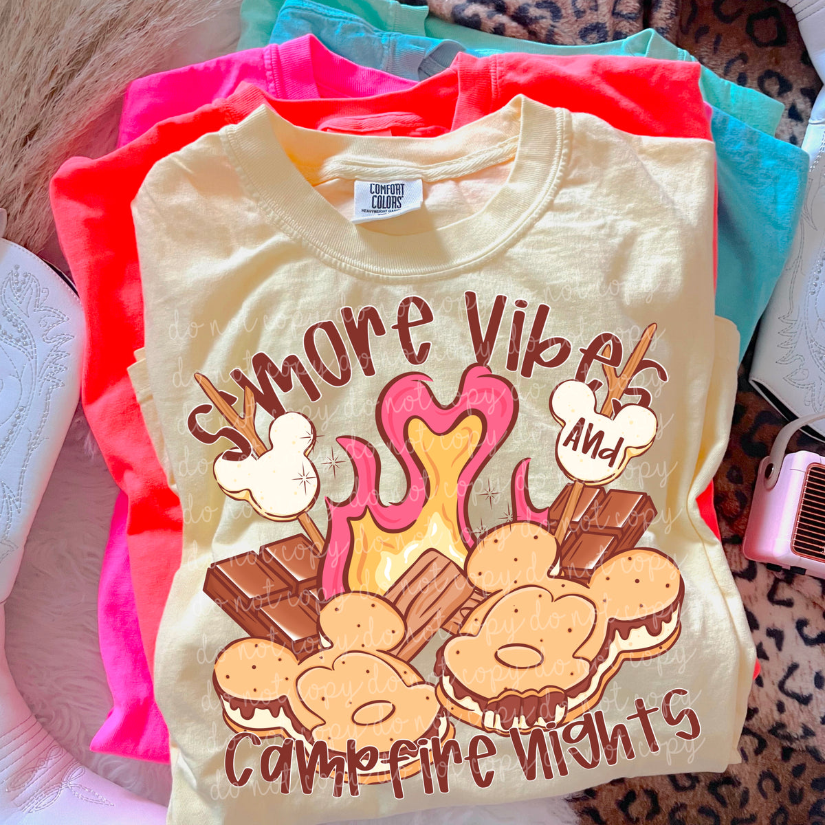 S'more vibes campfire nights (MMD) 106857 DTF transfer