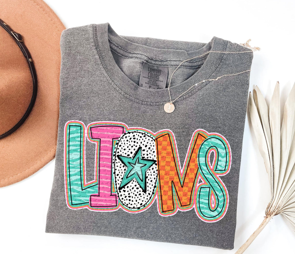 Lions 83845 DTF Transfer