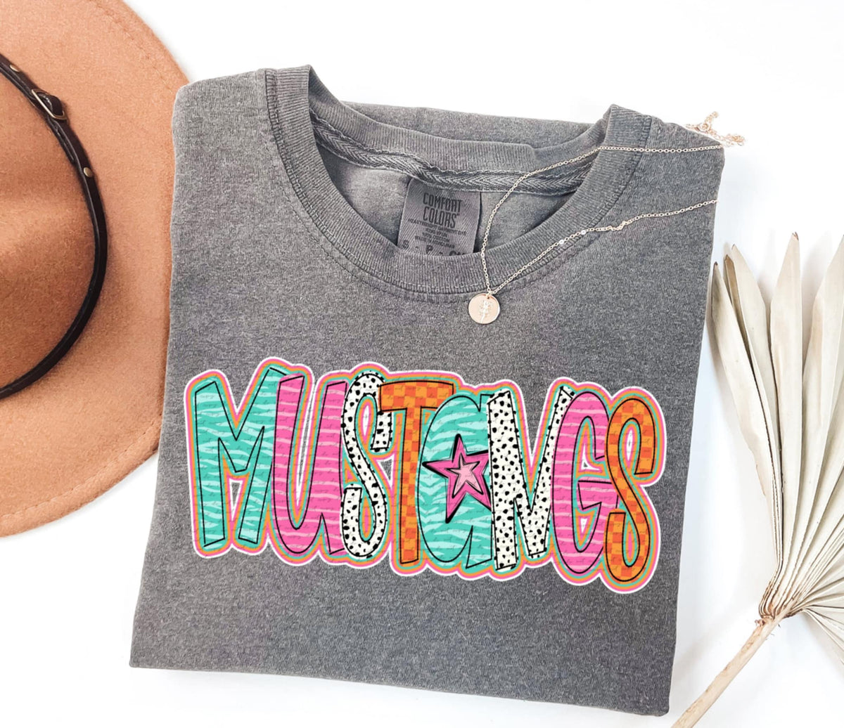 Mustangs 83848 DTF Transfer