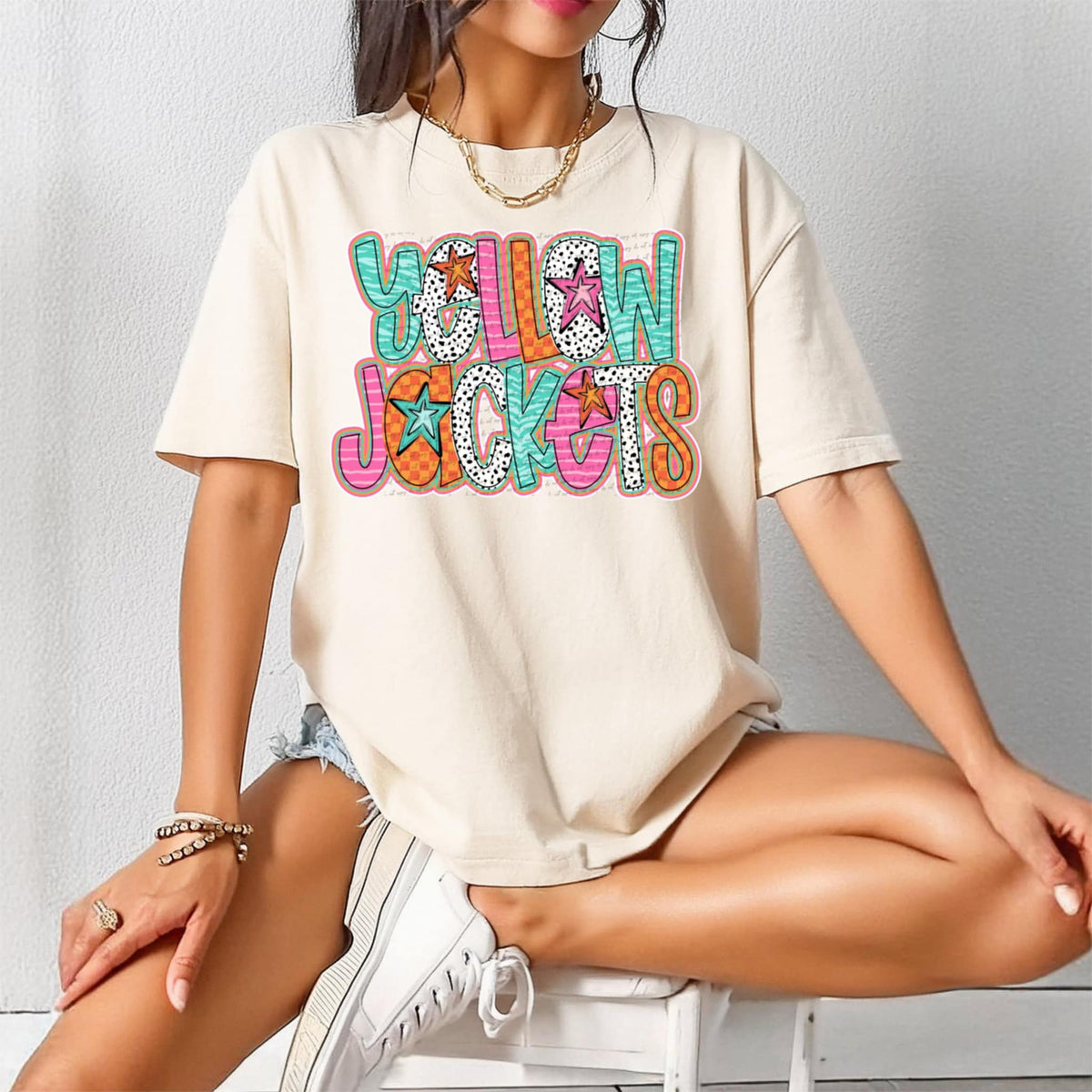 Yellow Jackets 83875 DTF Transfer