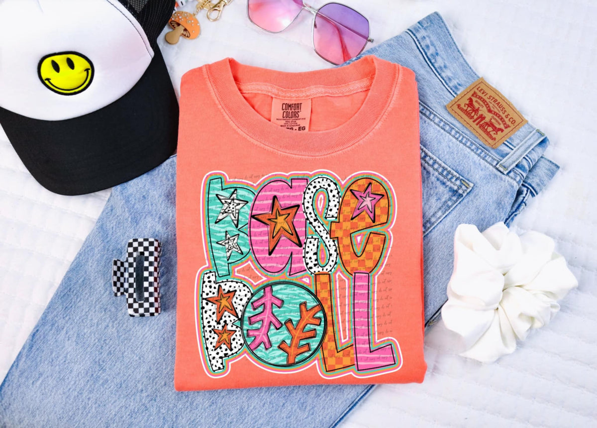 Baseball 83877 DTF Transfer