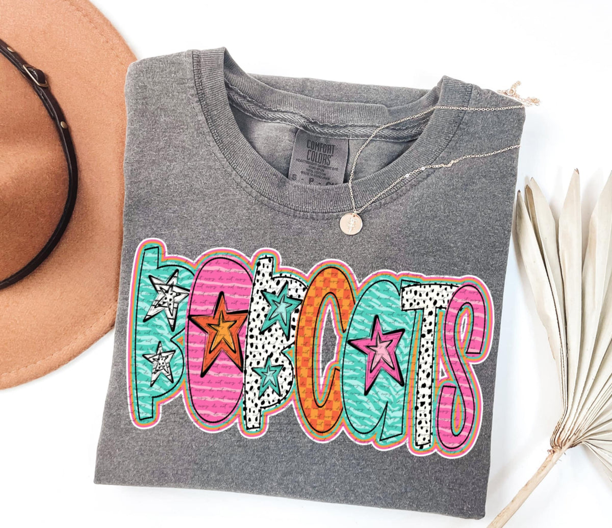 bobcats 83887 DTF Transfer