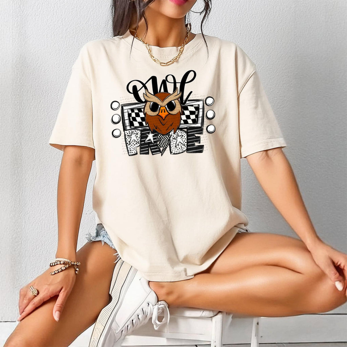 Owl Pride 83895 DTF Transfer