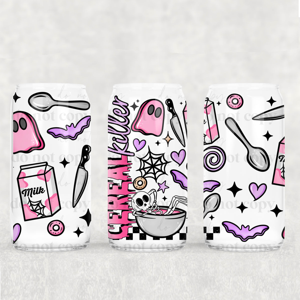 5798 halloween spooky things (CSC) UV DTF WRAP
