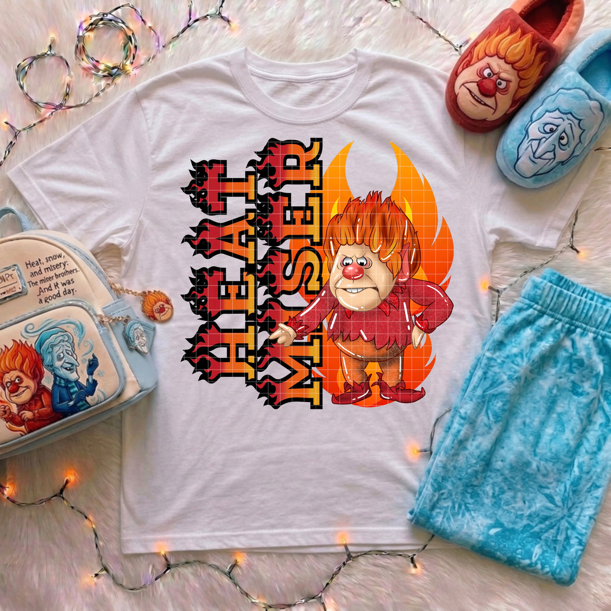 Heat miser red and orange ombre (DD) DTF Transfer