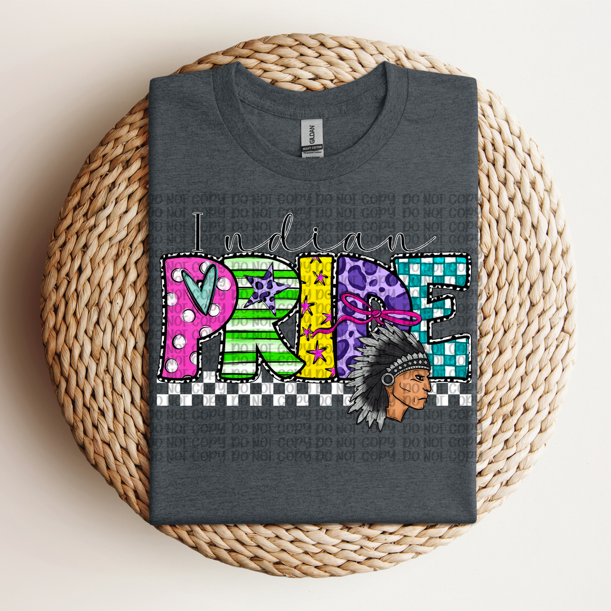 Indian Pride Colorful Patterns (VP) 102725 DTF transfer