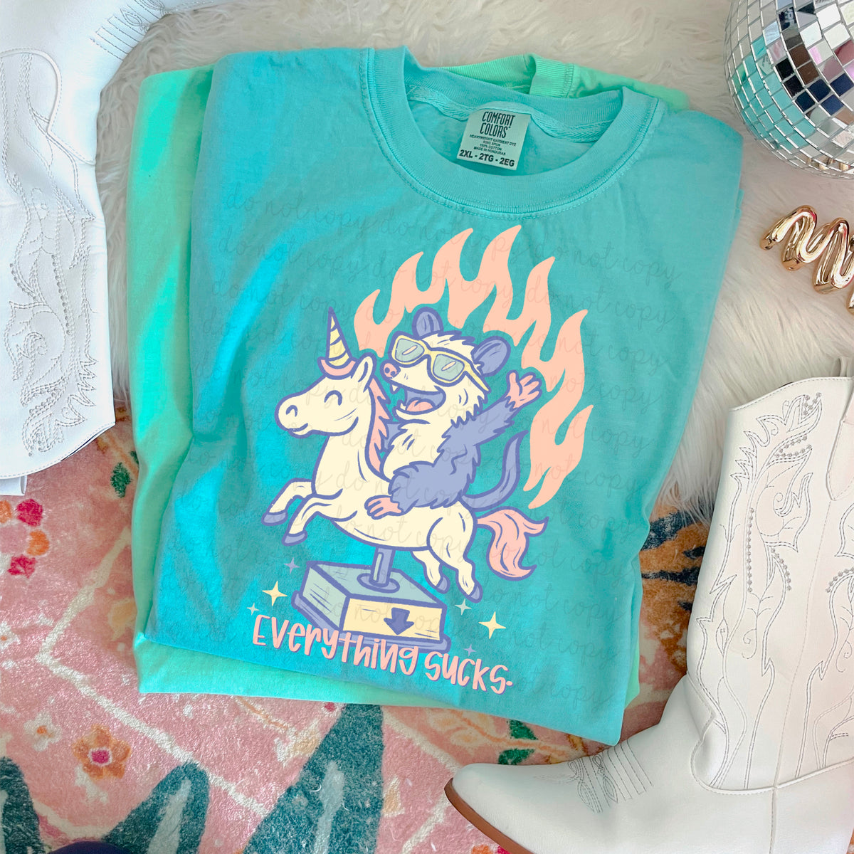 Everything sucks (MMD) 107004 DTF transfer