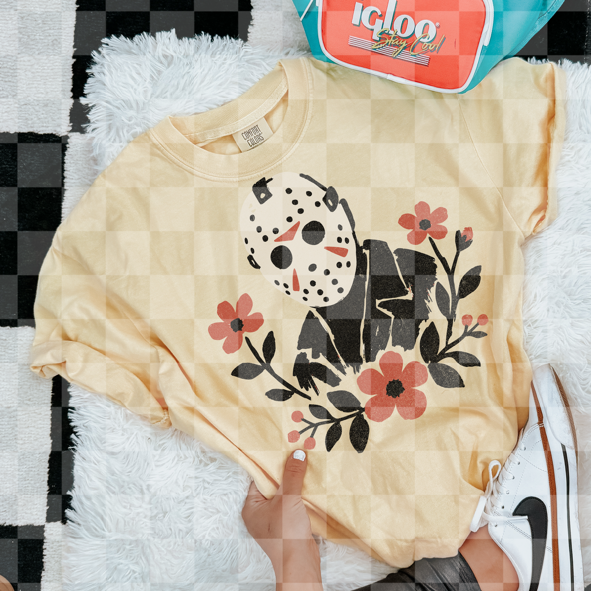 Jason with florals (Lyttle) DTF Transfer