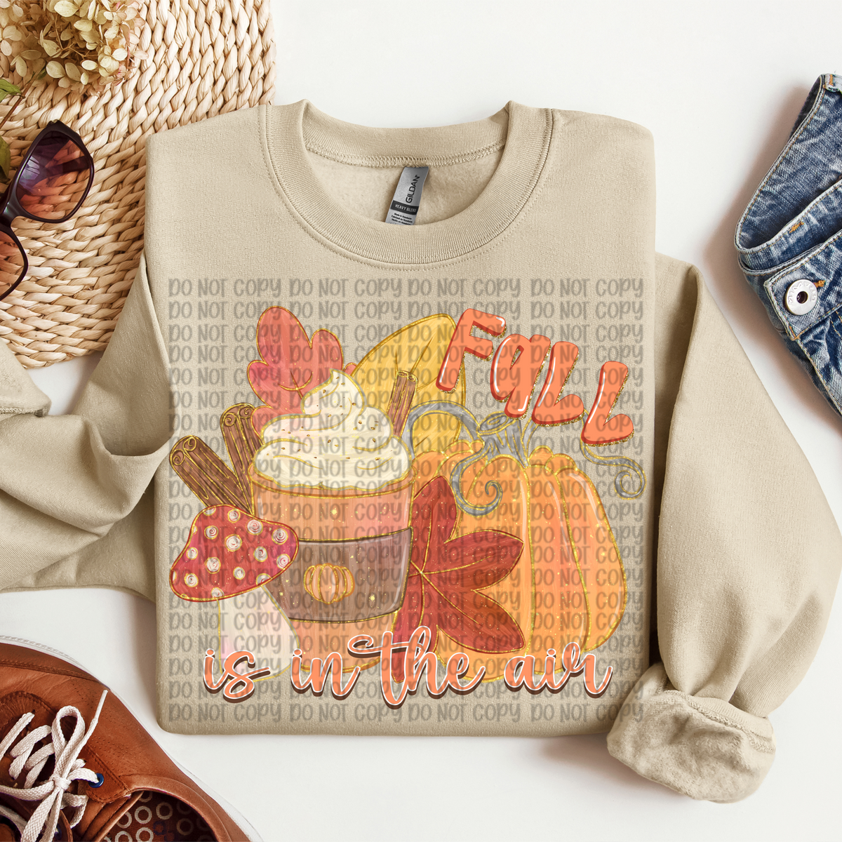 Fall is in the air Latte (VP) 102810 DTF transfer