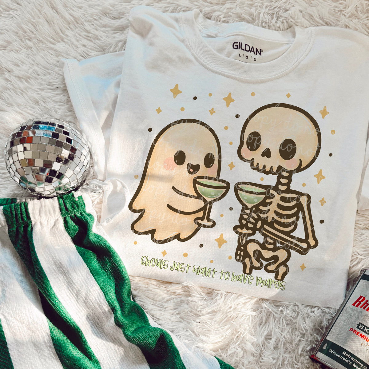 Ghouls just want to have margs (moonmade) DTF transfer