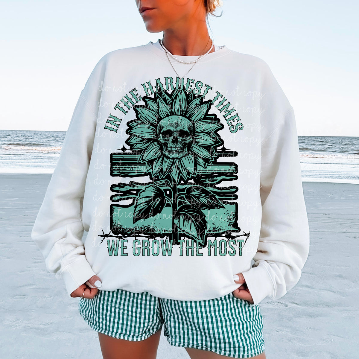 In the hardest times we grow the most (moonmade) DTF transfer