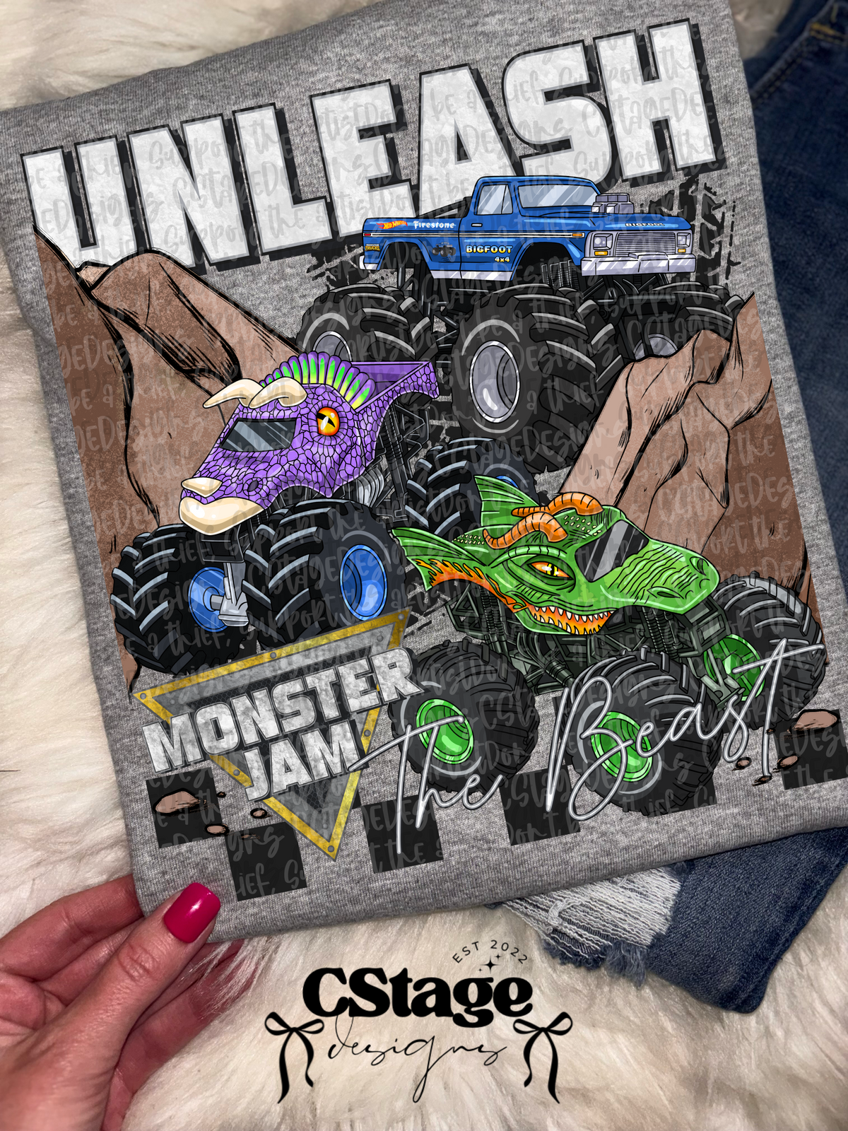 M.J unleash 6034 2/16 (mystery monday) DTF transfer