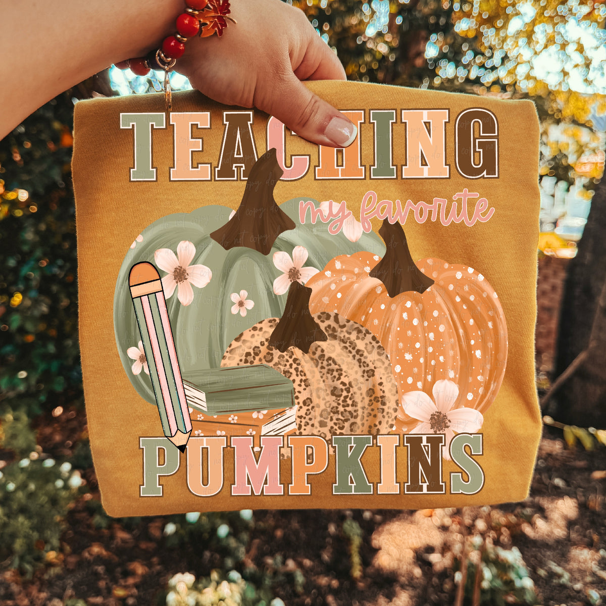 Teaching my favorite pumpkins (Virgo) DTF transfer