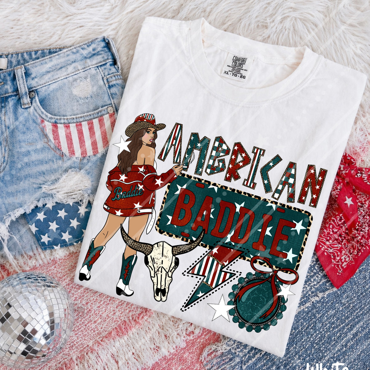 American baddie DARKER (Carter) DTF Transfer