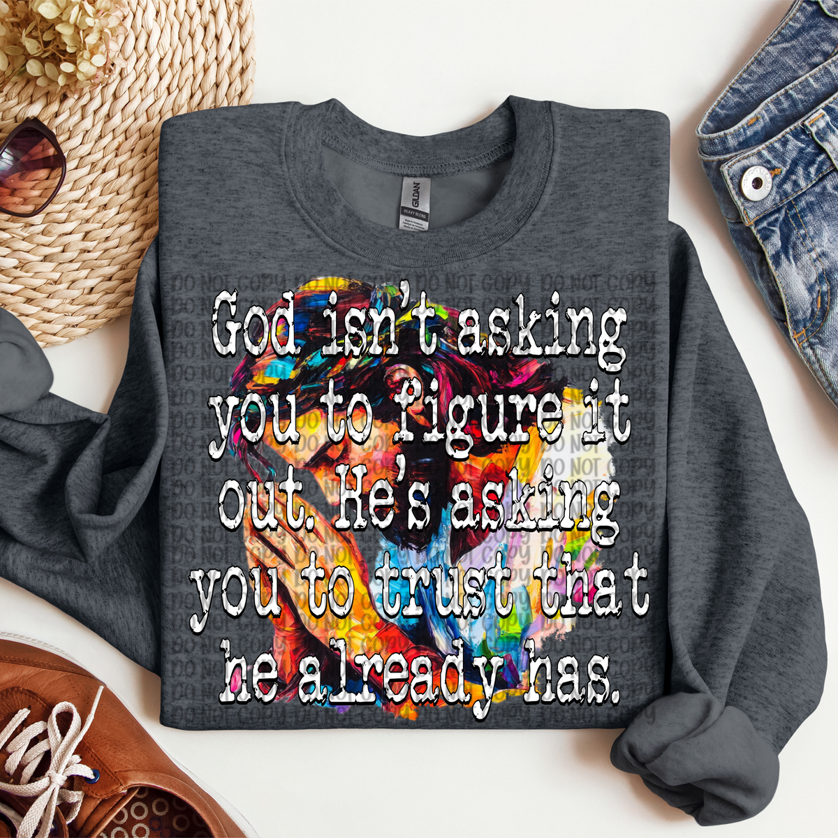 God isn't asking you to figure it all out he is asking you to trust he already has VP DTF transfer