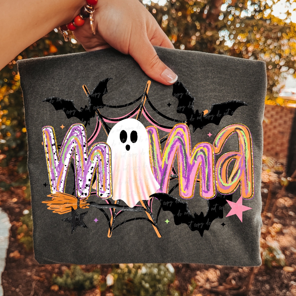 Mama ghostie (SDD) DTF transfer