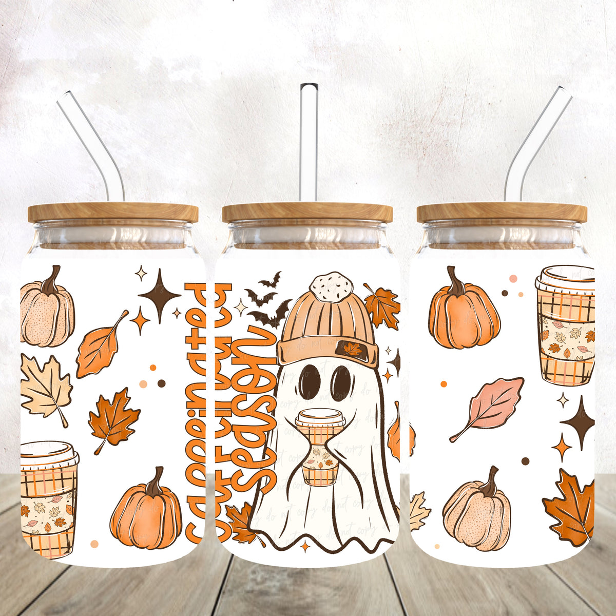 caffeinated season (Virgo) UV DTF Transfer