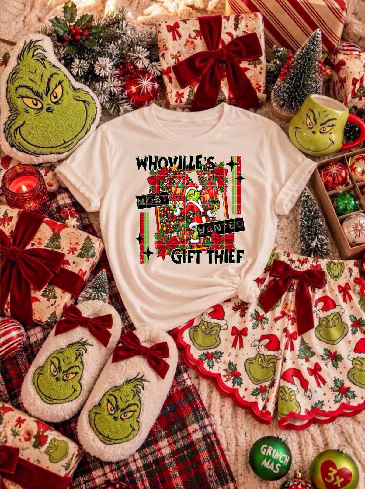 W ville most wanted gift thief DTF Transfer