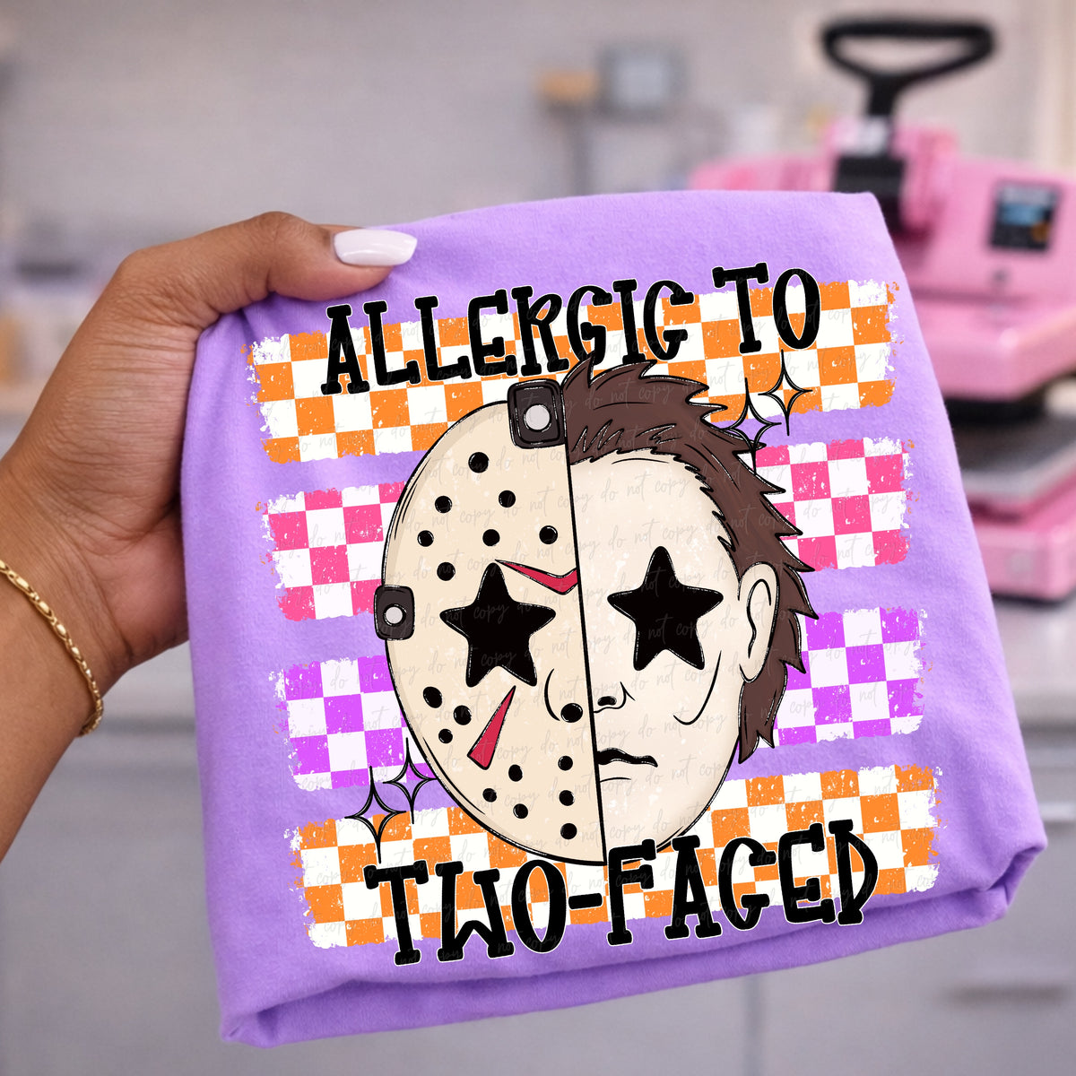 Allergic to two-faced jason (Virgo) DTF Transfer