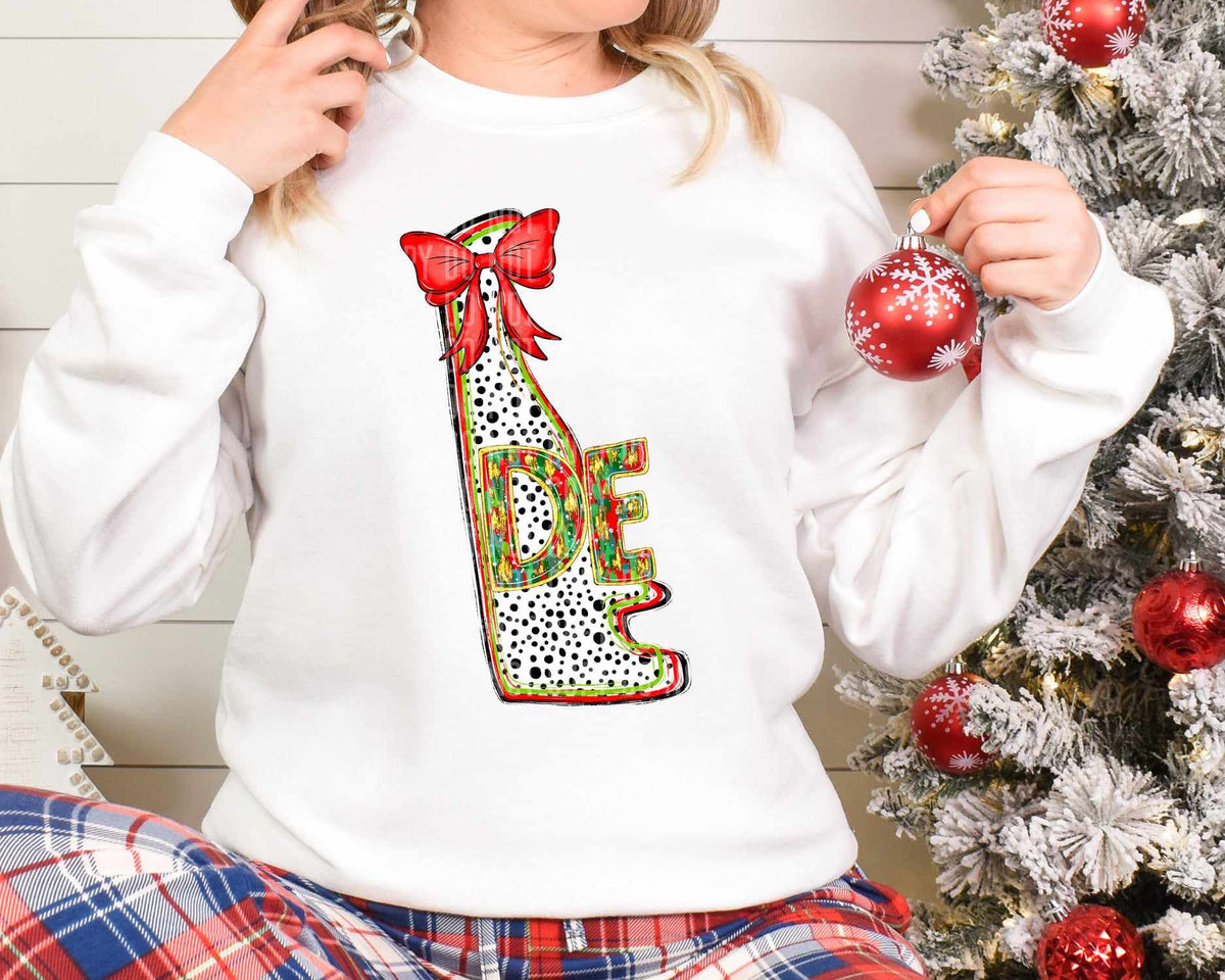 DE Christmas Dalmation State (Caplinger) DTF Transfer