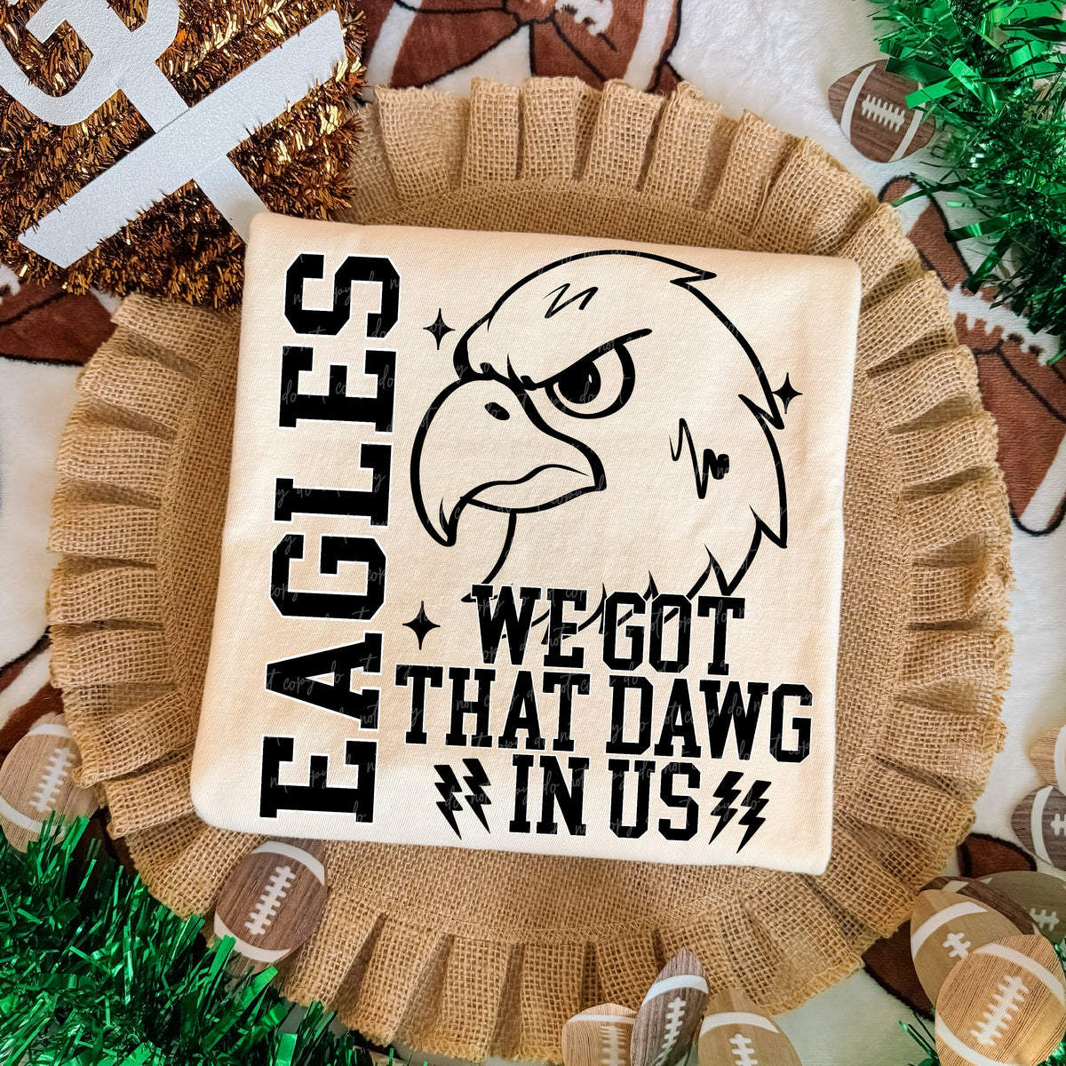 Eagles we got that dawg in us (Virgo) DTF Transfer