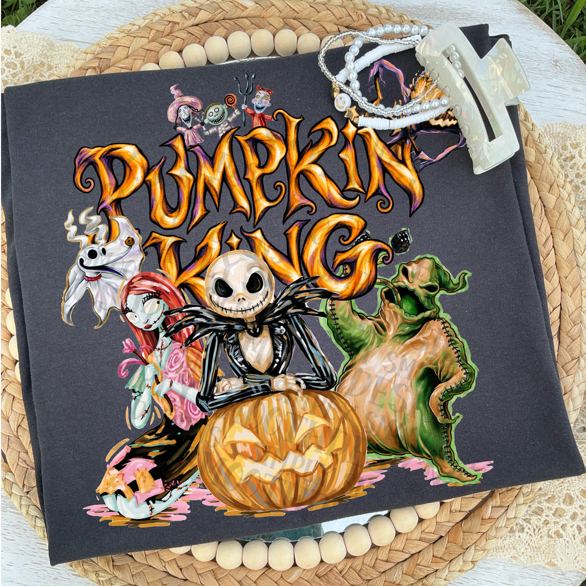 Pumpkin king jack (SSD) DTF Transfer