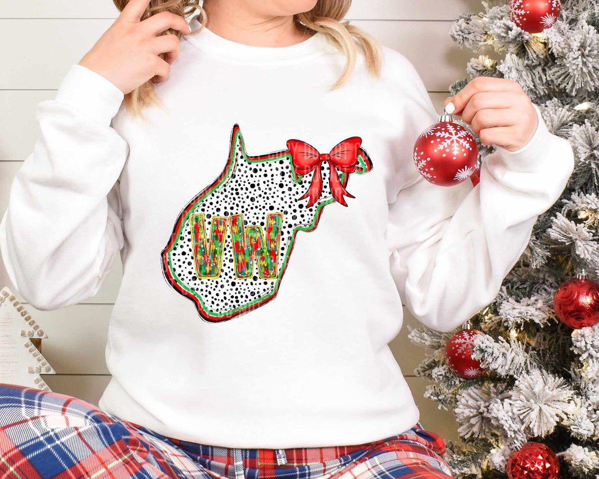 VW Christmas Dalmatian State (Caplinger) DTF Transfer