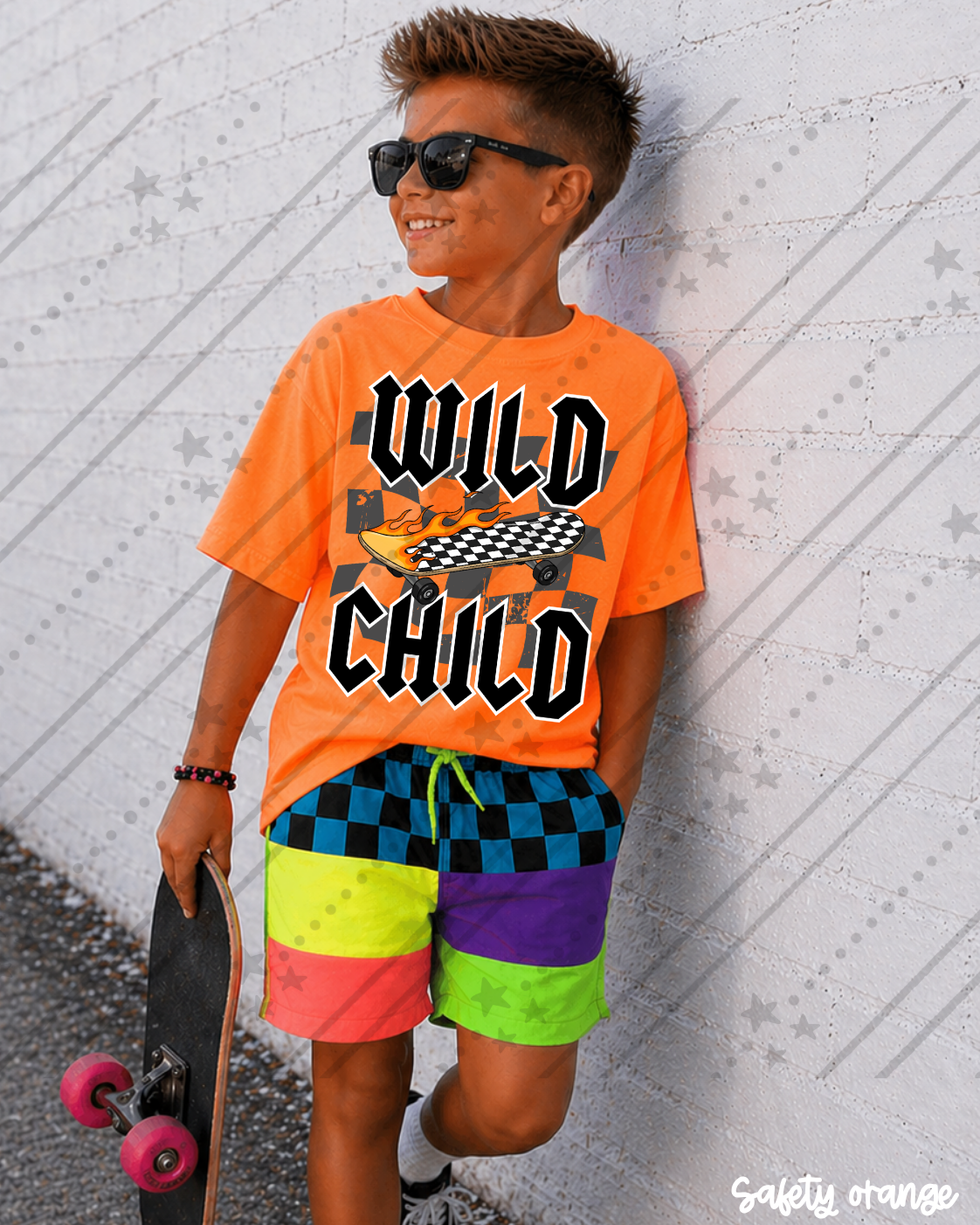 Wild child edgy (Carter) DTF Transfer